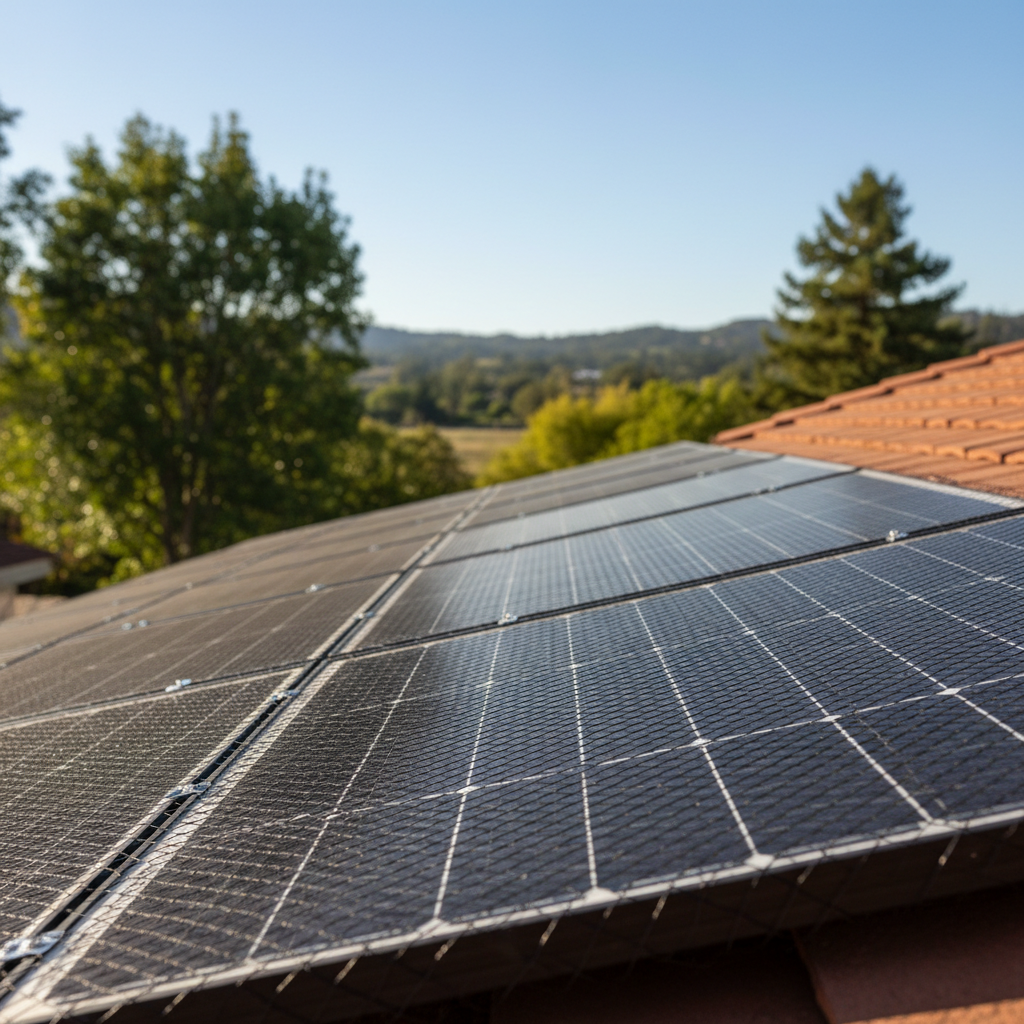 Solar Panel Bird Proofing and Electrical Maintenance